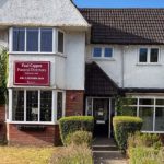 The outside of Paul Capper Funeral Directors Eastleigh branch.